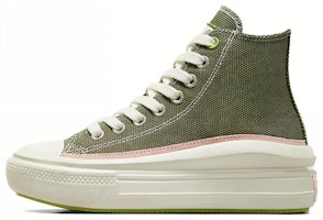 (Women) Converse Chuck Taylor All Star Move High 'Mixed Material - Utility' A07115C (Women) Converse Chuck Taylor All Star Move High 'Mixed Material - Utility' A07115C