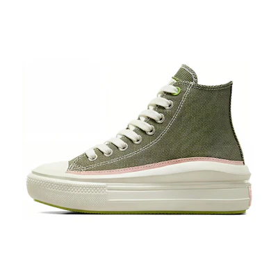 (W) Converse Chuck Taylor All Star Move High 'Mixed Material - Utility'