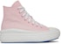 (W) Converse Chuck Taylor All Star Move High 'Pink Foam' Merah Jambu 570260C