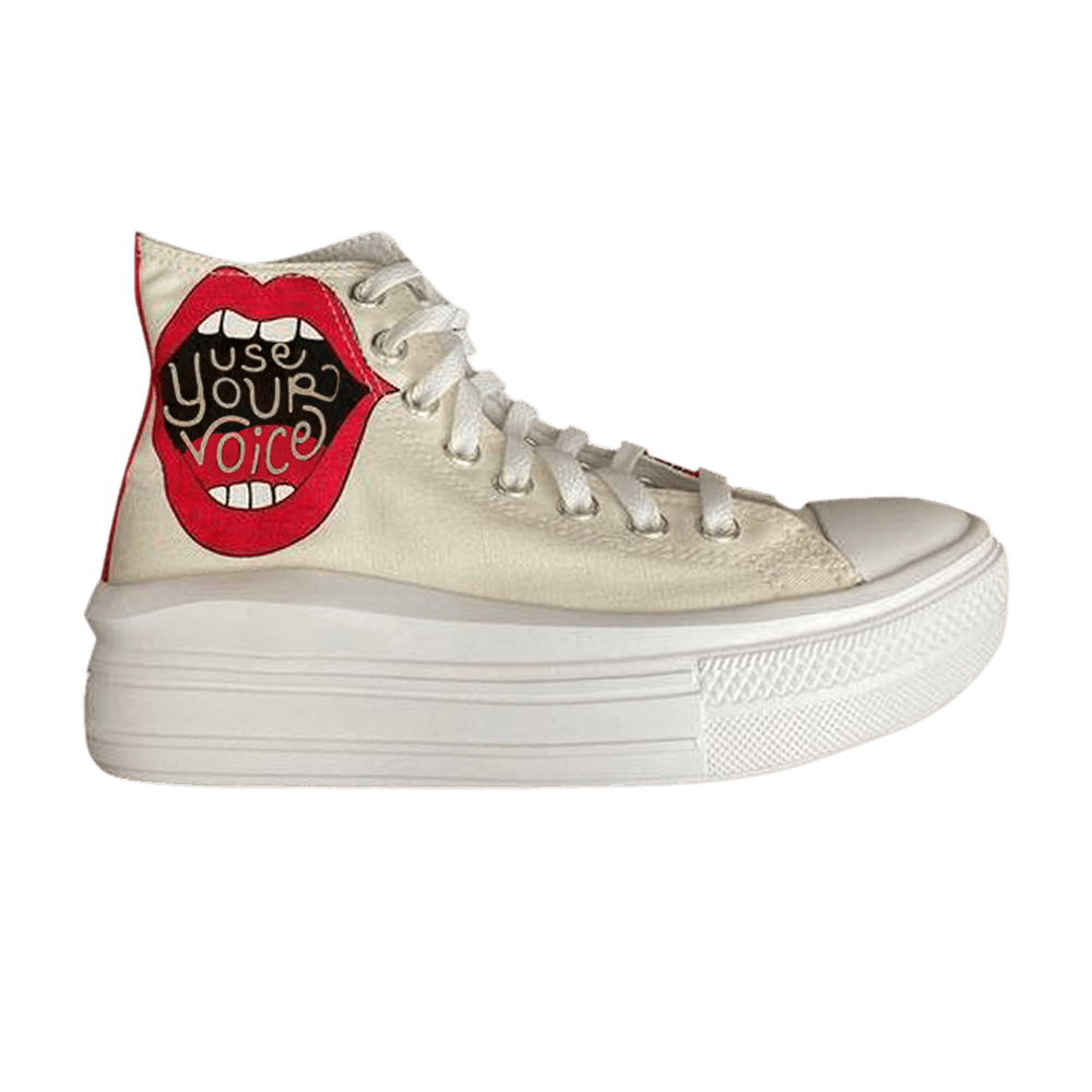 (Women) Converse Chuck Taylor All Star Move High 'Use Your Voice' 569913C