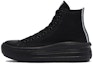 Buy (W) Converse Chuck Taylor All Star Move High 'Hitam Metalik' 570971C