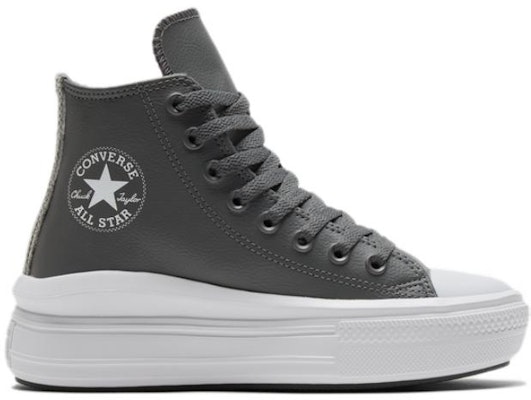 (W) Converse Chuck Taylor All Star Move High 'Iron Grey' Abu Tua A01344C Order (W) Converse Chuck Taylor All Star Move High 'Iron Grey' Abu Tua A01344C