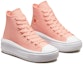 Lookbook (W) Converse Chuck Taylor All Star Move High 'Storm Pink' Wanita A02549C