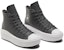 (W) Converse Chuck Taylor All Star Move High 'Iron Grey' Lelaki Kasual Kelabu. A01344C