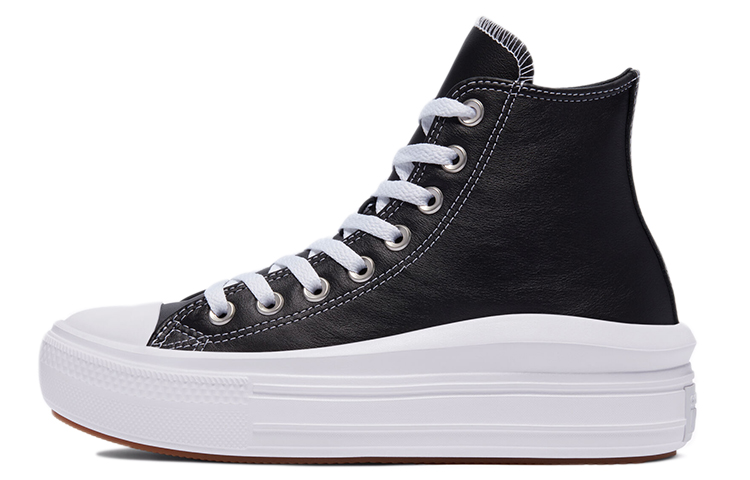 (Women) Converse Chuck Taylor All Star Move High Top 'Black and White' 572278C