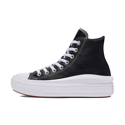 (W) Converse Chuck Taylor All Star Move High Top 'Black and White'