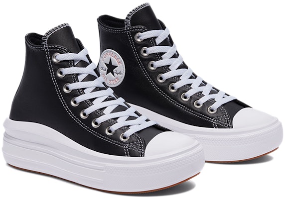 (Women) Converse Chuck Taylor All Star Move High Top 'Black and White' 572278C Lookbook (Women) Converse Chuck Taylor All Star Move High Top 'Black and White' 572278C