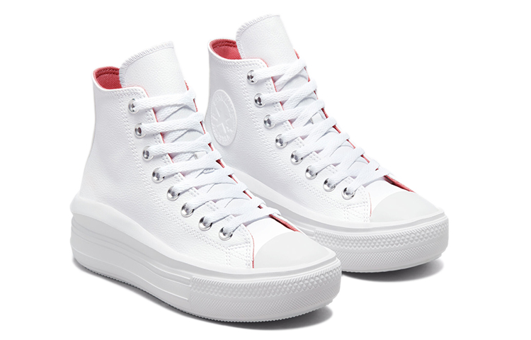 Lookbook (W) Converse Chuck Taylor All Star Move High Top 'Snow White' - Putih Salju 571622C