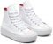 (W) Converse Chuck Taylor All Star Move High Top 'Snow White' - Putih Salju 571622C