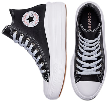 (Women) Converse Chuck Taylor All Star Move High Top 'Black and White' 572278C Shop (Women) Converse Chuck Taylor All Star Move High Top 'Black and White' 572278C