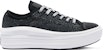 (W) Converse Chuck Taylor All Star Move Low 'Hitam Putih' 570794C