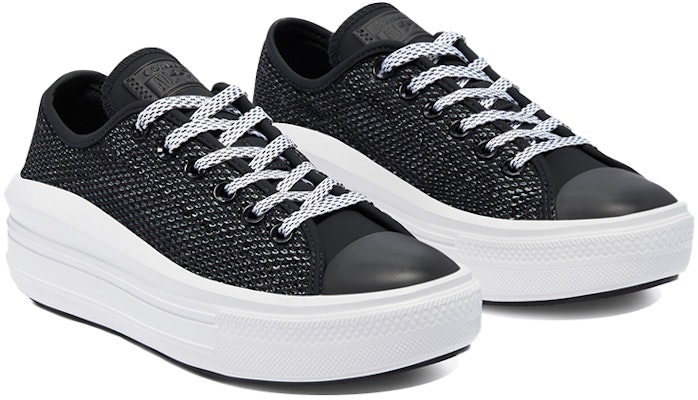 (W) 匡威Chuck Taylor All Star Move低帮'黑白' 570794C Lookbook (W) 匡威Chuck Taylor All Star Move低帮'黑白' 570794C
