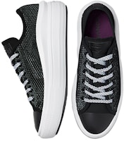(W) Converse Chuck Taylor All Star Move Low 'Negro Blanco' 570794C Purchase (W) Converse Chuck Taylor All Star Move Low 'Negro Blanco' 570794C