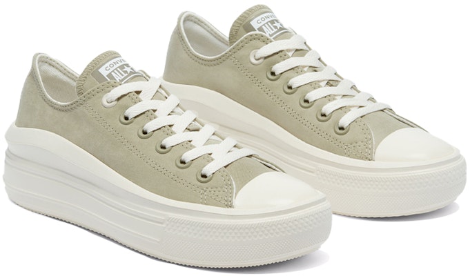 (W) Converse Chuck Taylor All Star Move Low 'Light Field Surplus' Lelaki & Wanita 571755C Lookbook (W) Converse Chuck Taylor All Star Move Low 'Light Field Surplus' Lelaki & Wanita 571755C