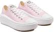 Lookbook (W) Converse Chuck Taylor All Star Move Low 'Pink Foam' Warna Merah Jambu. 571579C