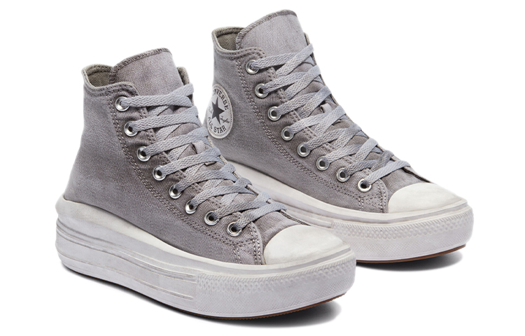 (W) Converse Chuck Taylor All Star Move LTD 'Light Grey' 圖 3