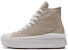 (W) Converse Chuck Taylor All Star Move Platform Tinggi 'Beach Stone' A04365C