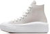 (W) Converse Chuck Taylor All Star Move Platform High 'Fossilized Grey' Lelaki. A07579C