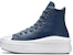 (W) Converse Chuck Taylor All Star Move Platform Tinggi 'Faux Fur' A06781C
