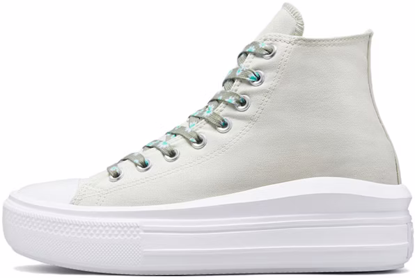 Converse Chuck Taylor All Star Move 平台款 高筒增厚休閒帆布鞋 女款 灰綠色 Buy Converse Chuck Taylor All Star Move 平台款 高筒增厚休閒帆布鞋 女款 灰綠色