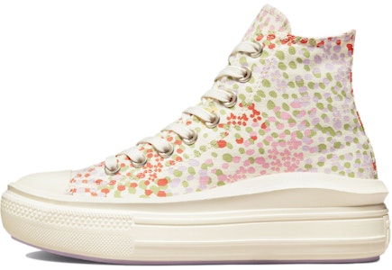 (W) Converse Chuck Taylor All Star Move Platform High 'Floral' Bunga. A01593C Buy (W) Converse Chuck Taylor All Star Move Platform High 'Floral' Bunga. A01593C