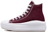 Buy (W) Converse Chuck Taylor All Star Move Platform High 'Dark Beetroot' Wanita A02430C