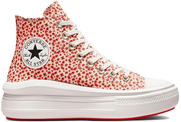 (Women) Converse Chuck Taylor All Star Move Platform High 'Poppy' A03342C Order (Women) Converse Chuck Taylor All Star Move Platform High 'Poppy' A03342C
