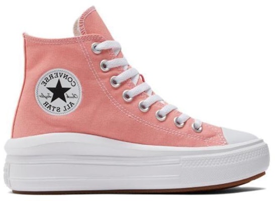 (Women) Converse Chuck Taylor All Star Move Platform High 'Lawn Flamingo' A03544C Order (Women) Converse Chuck Taylor All Star Move Platform High 'Lawn Flamingo' A03544C