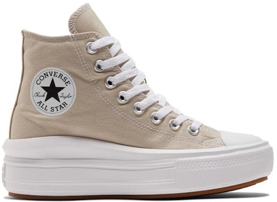 (Women) Converse Chuck Taylor All Star Move Platform High 'Beach Stone' A04365C Order (Women) Converse Chuck Taylor All Star Move Platform High 'Beach Stone' A04365C