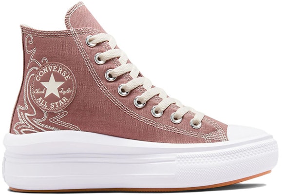 (W) 匡威Chuck Taylor All Star Move高帮“西部刺绣”女鞋 A03905C Order (W) 匡威Chuck Taylor All Star Move高帮“西部刺绣”女鞋 A03905C