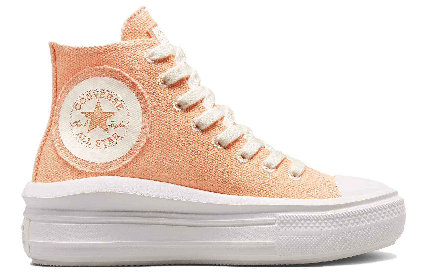 Order Converse Chuck Taylor All Star Move 平台鞋 大標 防滑耐磨 高筒 帆布鞋 女款 橙色