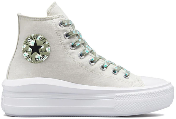 (W) Converse Chuck Taylor All Star Move Plataforma 'Gris Verde' A00838C Order (W) Converse Chuck Taylor All Star Move Plataforma 'Gris Verde' A00838C