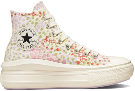 (W) Converse Chuck Taylor All Star Move Platform High 'Floral' Bunga. A01593C Order (W) Converse Chuck Taylor All Star Move Platform High 'Floral' Bunga. A01593C