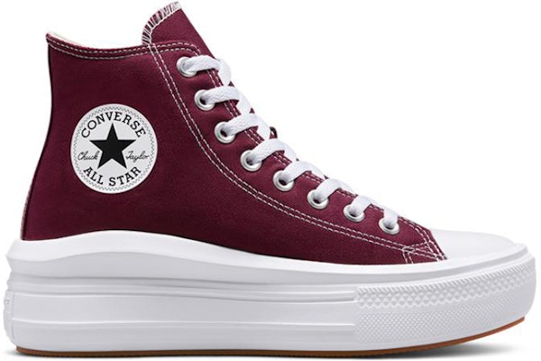 (Women) Converse Chuck Taylor All Star Move Platform High 'Dark Beetroot' A02430C Order (Women) Converse Chuck Taylor All Star Move Platform High 'Dark Beetroot' A02430C