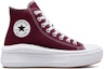 Order (W) Converse Chuck Taylor All Star Move Platform High 'Dark Beetroot' Wanita A02430C