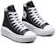 (W) Converse Chuck Taylor All Star Move Platform Tinggi 'Kulit - Hitam' A04294C