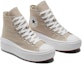 Lookbook (W) Converse Chuck Taylor All Star Move Platform Tinggi 'Beach Stone' A04365C