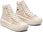 Lookbook (W) Converse Chuck Taylor All Star Move Platform High 'Floral' Bunga. A01593C