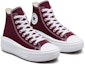 Lookbook (W) Converse Chuck Taylor All Star Move Platform High 'Dark Beetroot' Wanita A02430C
