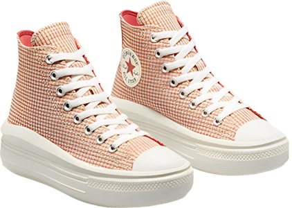 (W) Converse Chuck Taylor All Star Move Platform High 'Checkered - Kue Rabarber' A05130C Lookbook (W) Converse Chuck Taylor All Star Move Platform High 'Checkered - Kue Rabarber' A05130C