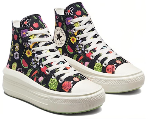 (Women) Converse Chuck Taylor All Star Move Platform High 'Fruits & Florals' A06064C Lookbook (Women) Converse Chuck Taylor All Star Move Platform High 'Fruits & Florals' A06064C