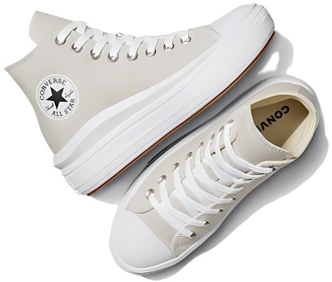 (Women) Converse Chuck Taylor All Star Move Platform High 'Fossilized Grey' A07579C Shop (Women) Converse Chuck Taylor All Star Move Platform High 'Fossilized Grey' A07579C