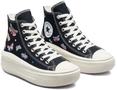 (W) Converse Chuck Taylor All Star Move Platform Tinggi 'Sayap Kupu-Kupu' A05994C Shop (W) Converse Chuck Taylor All Star Move Platform Tinggi 'Sayap Kupu-Kupu' A05994C