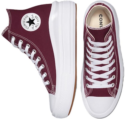 (Women) Converse Chuck Taylor All Star Move Platform High 'Dark Beetroot' A02430C Shop (Women) Converse Chuck Taylor All Star Move Platform High 'Dark Beetroot' A02430C