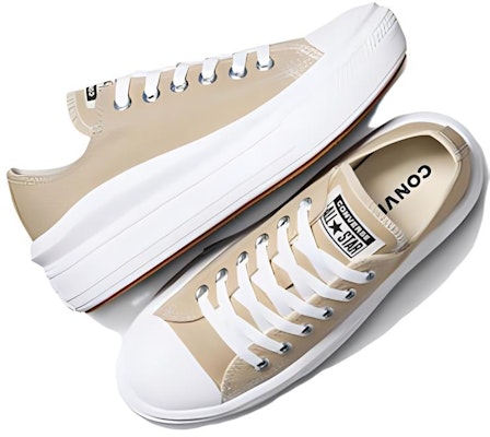 (Women) Converse Chuck Taylor All Star Move Platform Low 'Nutty Granola' A07580C Shop (Women) Converse Chuck Taylor All Star Move Platform Low 'Nutty Granola' A07580C