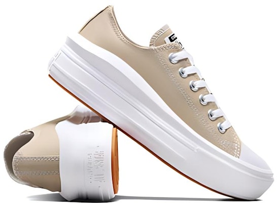 (Women) Converse Chuck Taylor All Star Move Platform Low 'Nutty Granola' A07580C Purchase (Women) Converse Chuck Taylor All Star Move Platform Low 'Nutty Granola' A07580C