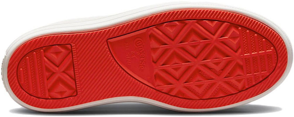 (W) Converse Chuck Taylor All Star Move Platform Tinggi 'Poppy' A03342C Details for (W) Converse Chuck Taylor All Star Move Platform Tinggi 'Poppy' A03342C