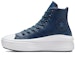 Sizing (W) Converse Chuck Taylor All Star Move Platform Tinggi 'Faux Fur' A06781C
