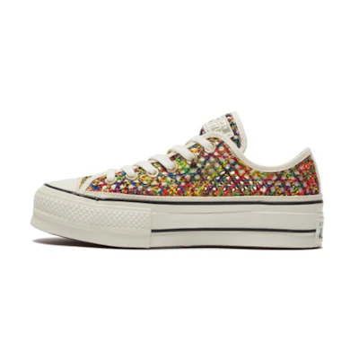 (W) Converse Chuck Taylor All Star Multi Color Weave Low Top