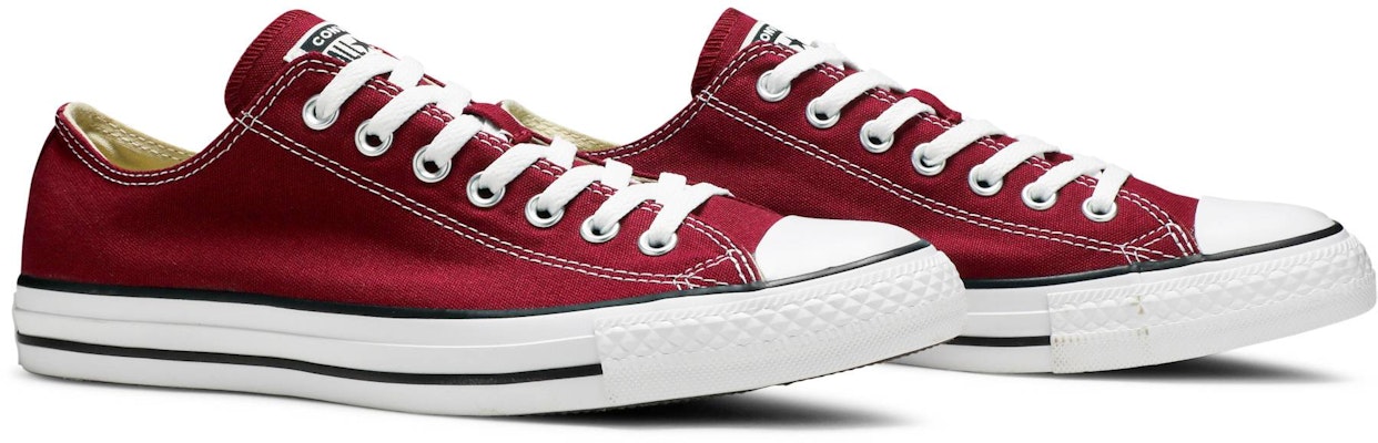 (W) Converse Chuck Taylor All Star Ox 'Maroon' Lelaki Perempuan Kasut Merah Marun M9691C Cheap (W) Converse Chuck Taylor All Star Ox 'Maroon' Lelaki Perempuan Kasut Merah Marun M9691C